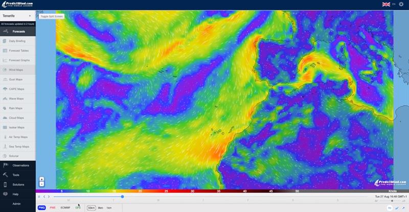 Predictwind Streamlines - photo © Predictwind.com