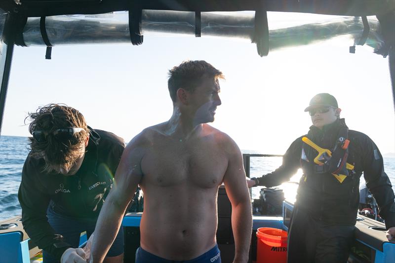 Jono Ridler - Swim4TheOcean - January 11, 2026 - photo © Joshua McCormack