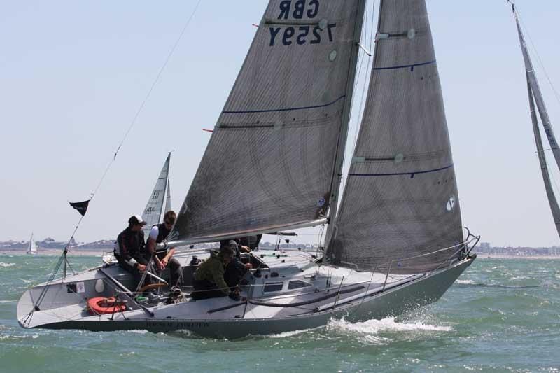 Coutts Quarter Ton Cup 2015 day 3 photo copyright Fiona Brown / www.fionabrown.com taken at Royal Corinthian Yacht Club, Cowes and featuring the Quarter Tonner class