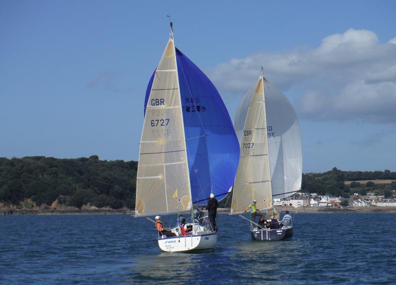 2Farr and Super Q during the UBS Jersey Regatta - photo © Bill Harris