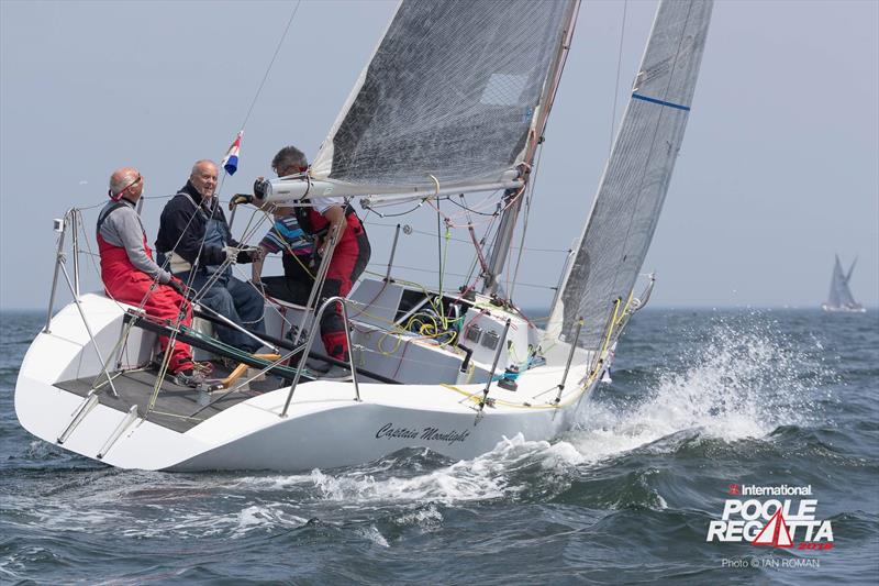 International Paint Poole Regatta 2018 day 1 photo copyright Ian Roman / International Paint Poole Regatta taken at  and featuring the Quarter Tonner class