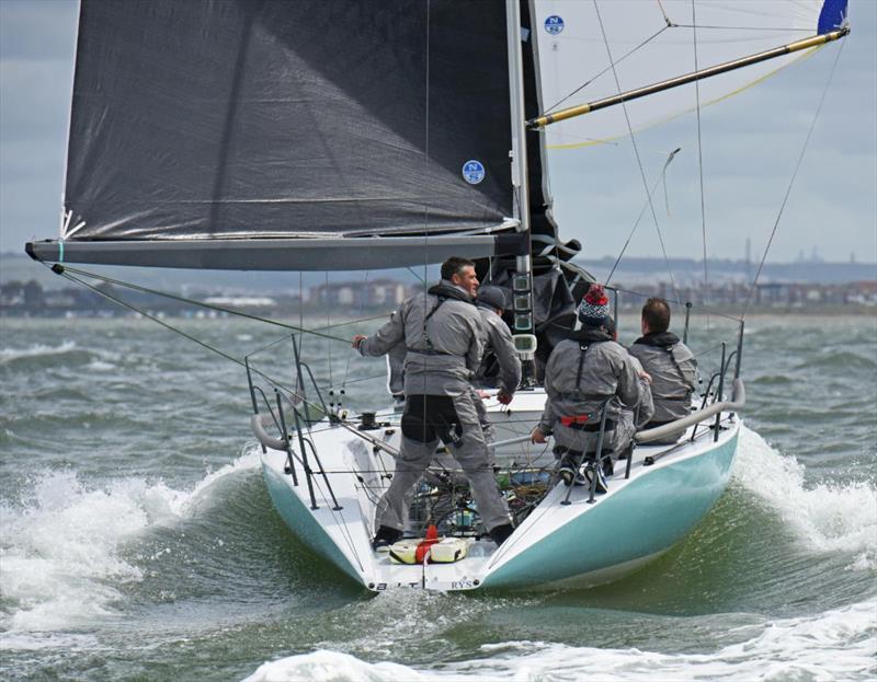 A lively day on the water for the Quarter Tonners, with Sam Laidlaw's BLT winning the class in the RORC Vice Admiral's Cup photo copyright Rick Tomlinson / www.rick-tomlinson.com taken at Royal Ocean Racing Club and featuring the Quarter Tonner class