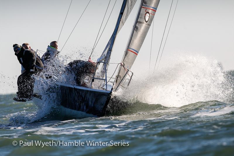 Protis, Quarter Tonner, during HYS Hamble Winter Series Race Week 8 - photo © Paul Wyeth / www.pwpictures.com