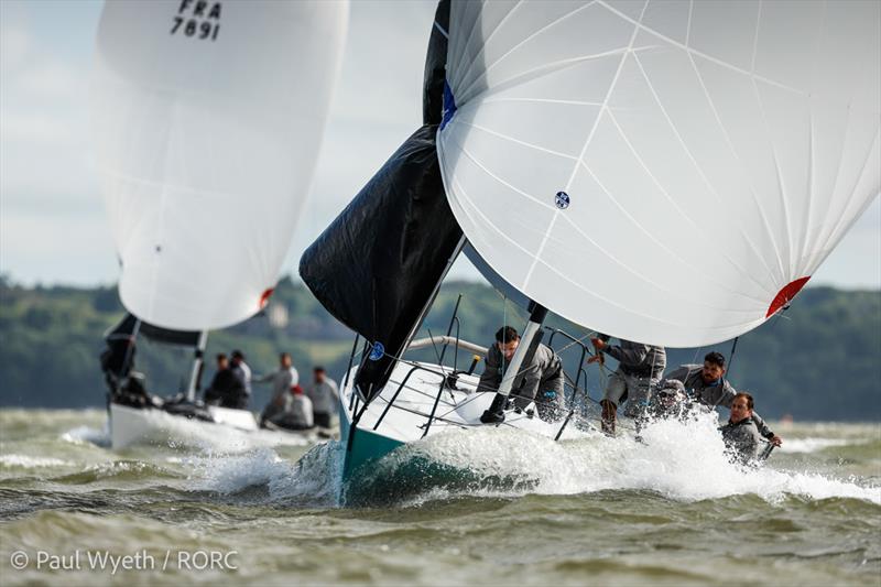 Sam Laidlaw's BLT stamped his authority on the Quarter Ton Class, winning all three races on RORC Vice Admiral's Cup Day 1 - photo © Paul Wyeth / www.pwpictures.com