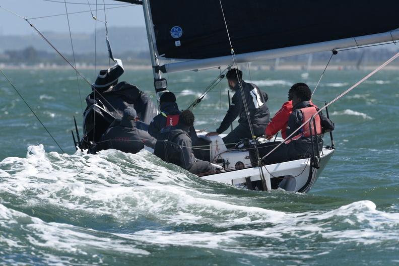 Quarter Tonner Cote sailed by the young sailors from London's Greig City Academy - day 2 of RORC's IRC National Championship - photo © Rick Tomlinson / www.rick-tomlinson.com