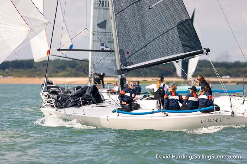 2022 Quarter Ton Cup photo copyright David Harding / www.sailingscenes.com taken at Royal Yacht Squadron and featuring the Quarter Tonner class