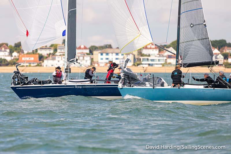 2022 Quarter Ton Cup photo copyright David Harding / www.sailingscenes.com taken at Royal Yacht Squadron and featuring the Quarter Tonner class