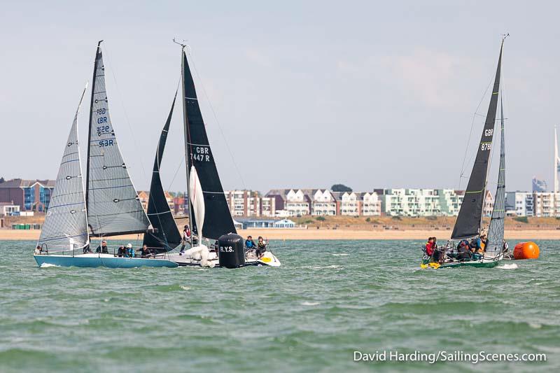 2022 Quarter Ton Cup photo copyright David Harding / www.sailingscenes.com taken at Royal Yacht Squadron and featuring the Quarter Tonner class