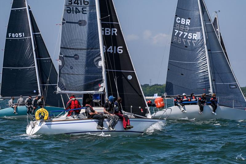 RORC Vice Admiral's Cup 2023 photo copyright Rick Tomlinson / RORC taken at Royal Ocean Racing Club and featuring the Quarter Tonner class