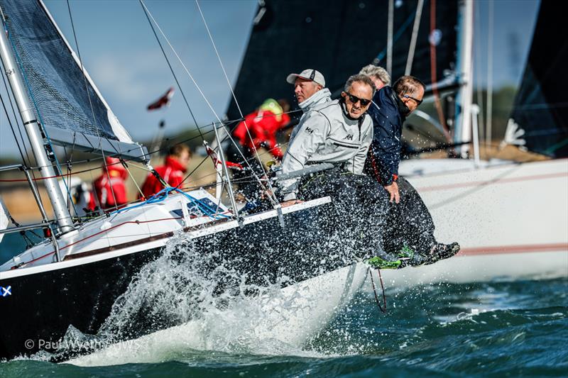 Hamble Winter Series - Protis photo copyright Paul Wyeth / www.pwpictures.com taken at Hamble River Sailing Club and featuring the Quarter Tonner class