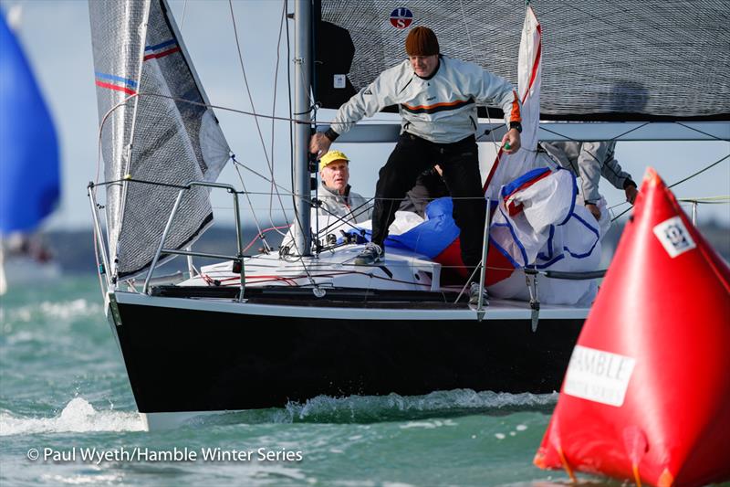 Protis, Quarter Tonner during 42nd Hamble Winter Series - Week 2 - photo © Paul Wyeth / www.pwpictures.com