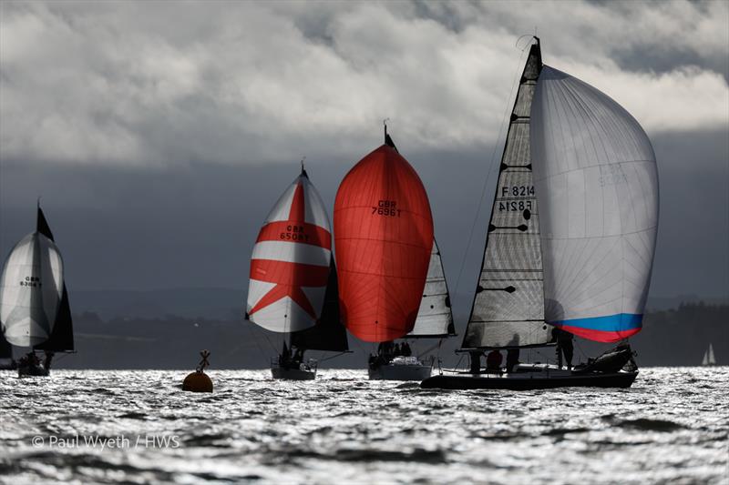 Protis - 42nd Hamble Winter Series - Week 5 photo copyright Paul Wyeth / www.pwpictures.com taken at Hamble River Sailing Club and featuring the Quarter Tonner class