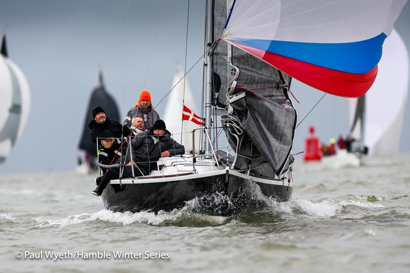 Protis - 42nd Hamble Winter Series - Week 8 photo copyright Paul Wyeth / www.pwpictures.com taken at Hamble River Sailing Club and featuring the Quarter Tonner class