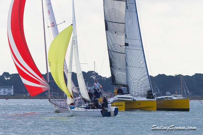 Renegade (R19) in Poole YC's Commodore's Charity Pursuit Race  photo copyright David Harding / www.sailingscenes.com taken at Poole Yacht Club and featuring the R19 class