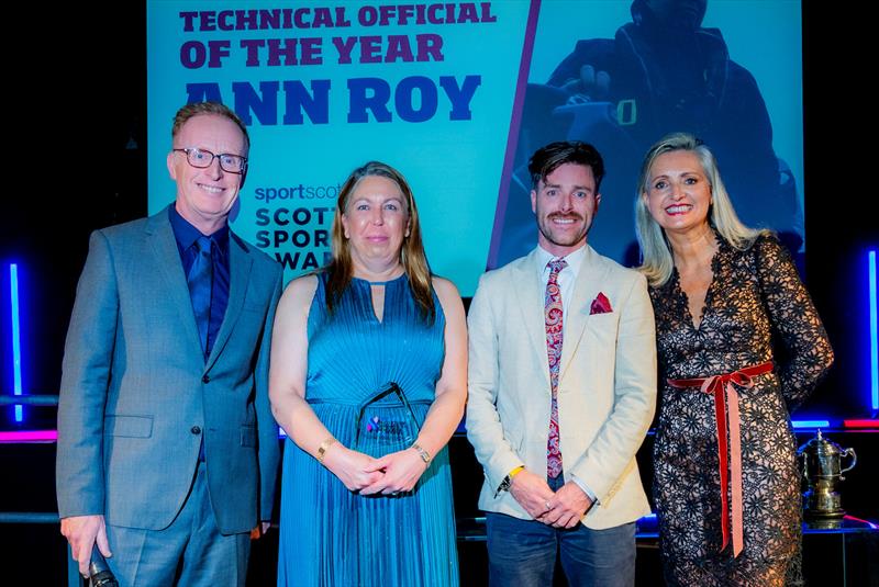 Ann Roy is Technical Official of the Year - Scottish Sports Awards - photo © sportscotland