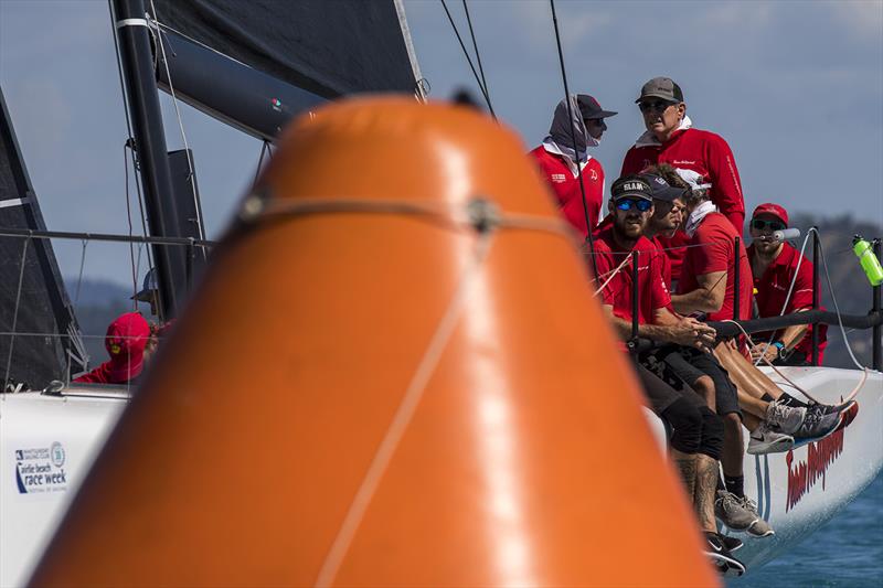 Team Hollywood in behind the mark of the course, which is a colour - orange. Airlie Beach Race Week photo copyright Andrea Francolini taken at Whitsunday Sailing Club and featuring the  class