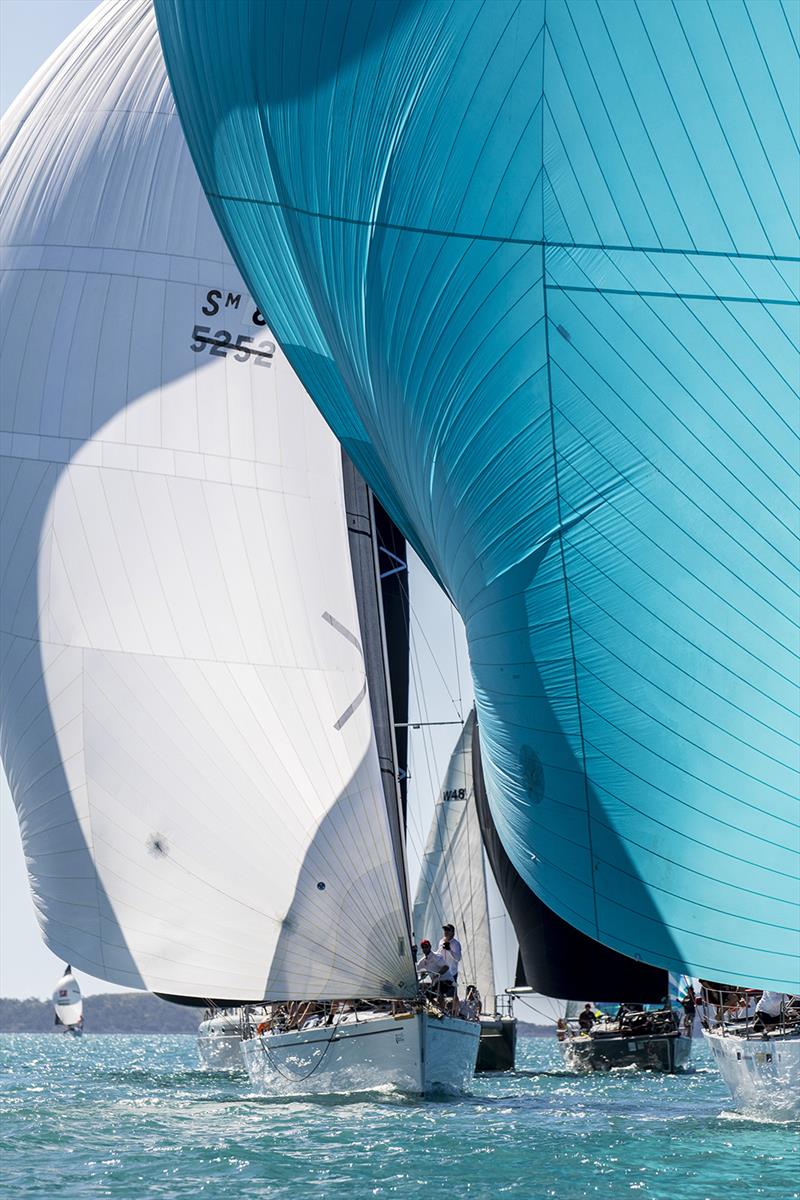 Based on those numbers, it is an ex-TP bag that Dream has up. Dark hull and black bag also get points here. Airlie Beach Race Week photo copyright Andrea Francolini taken at Whitsunday Sailing Club and featuring the  class