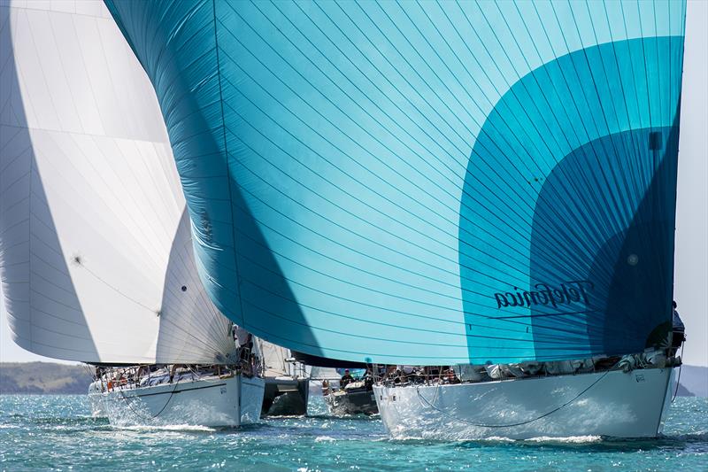 Dream tails Bumblebee IV with that huge cyan bag. Airlie Beach Race Week photo copyright Andrea Francolini taken at Whitsunday Sailing Club and featuring the  class