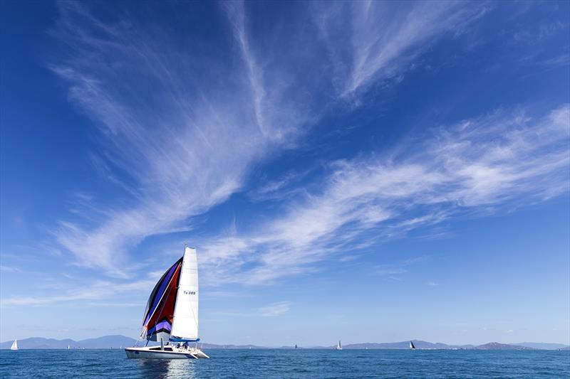 Not sure the kite is big enough. Do you have another? photo copyright Andrea Francolini taken at Townsville Yacht Club and featuring the  class