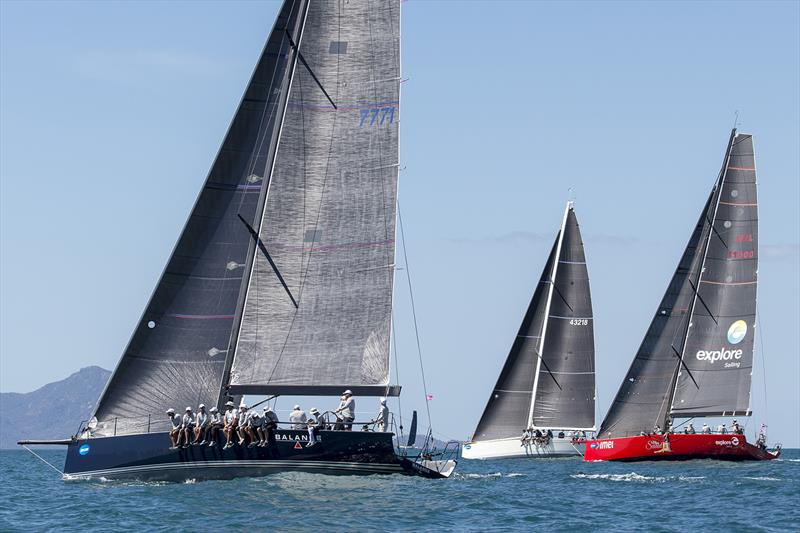 Land of the prodders - well except for Vamp (white hull) - photo © Andrea Francolini