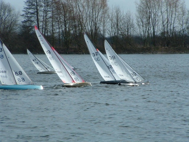 Marblehead Open Meeting at Guildford Model Yacht Club photo copyright Roger Stollery taken at Guildford Model Yacht Club and featuring the Radio Sailing class