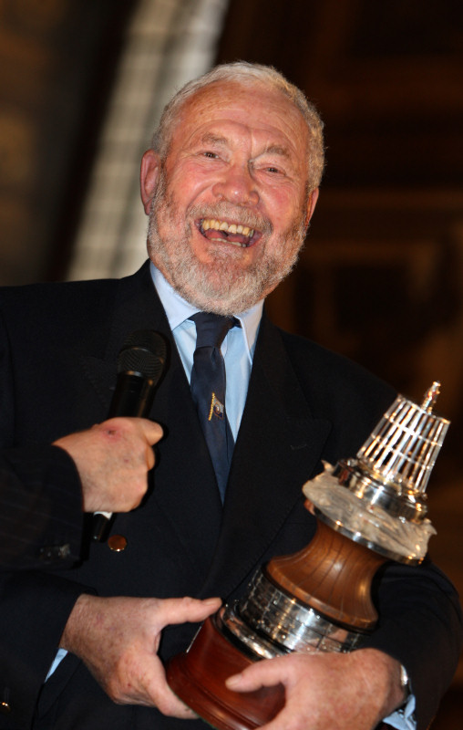 Sir Robin Knox-Johnston wins the Raymarine/YJA Yachtsman of the Year title photo copyright onEdition taken at  and featuring the  class