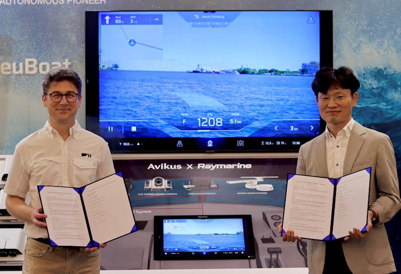 Raymarine Avikus Partnership - photo © Raymarine