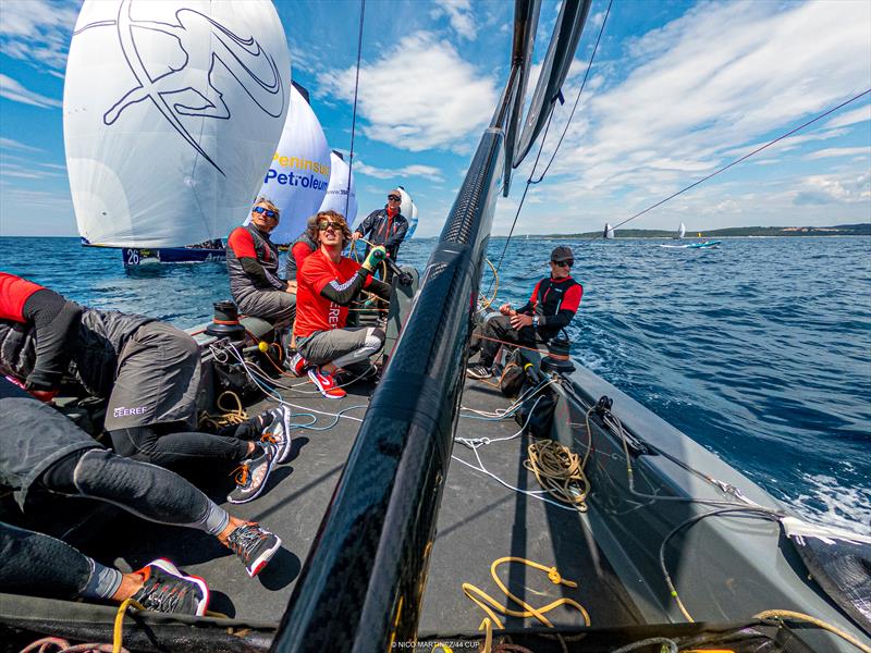 44Cup racing resumes tomorrow in Portorož - photo © Martinez Studio / RC44 Class