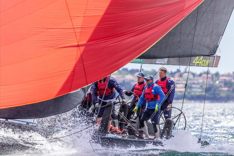 44Cup Portorož day 2 photo copyright Martinez Studio / RC44 Class taken at  and featuring the RC44 class