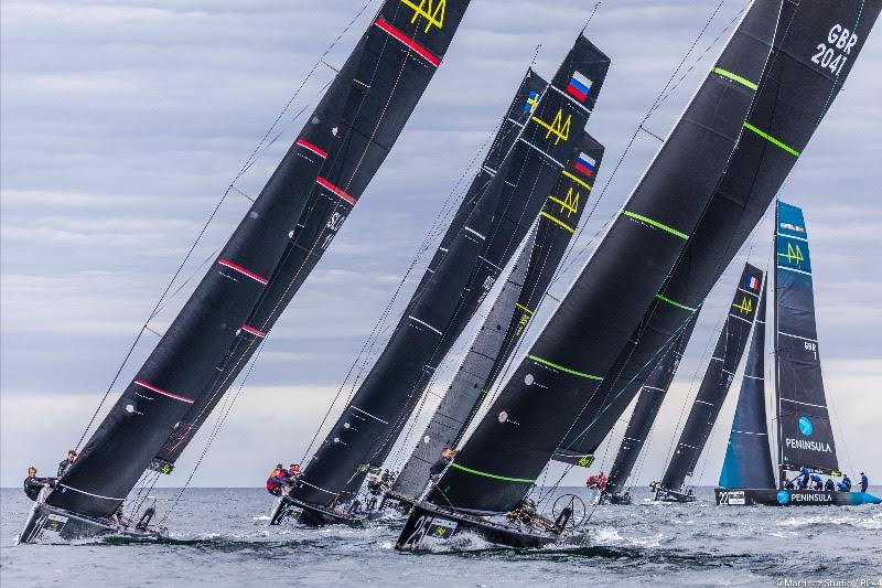 44Cup Portorož day 3 photo copyright Martinez Studio / RC44 Class taken at  and featuring the RC44 class