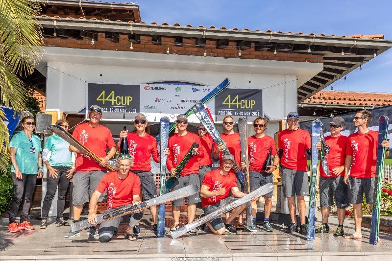 Igor Lah's Team CEEREF win the 44Cup Portorož - photo © Martinez Studio / RC44 Class