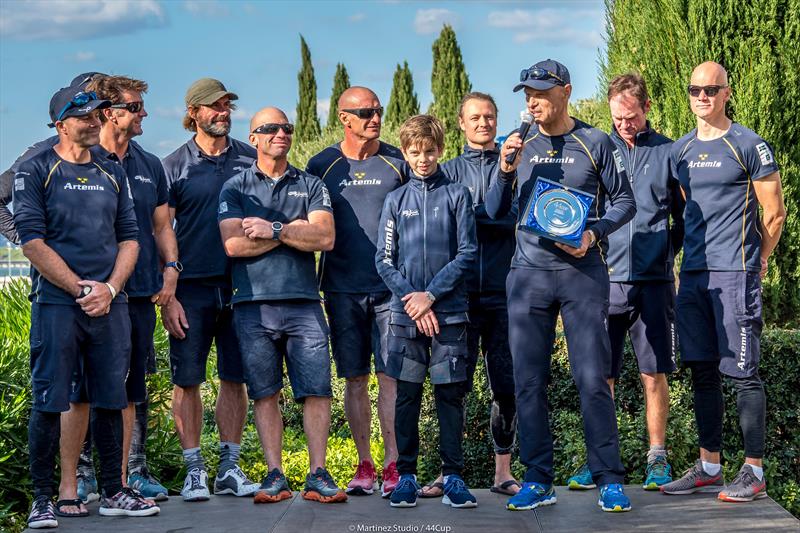 Artemis Racing finish third at the 11th RC44 World Championship at Scarlino photo copyright Martinez Studio / RC44 Class taken at  and featuring the RC44 class