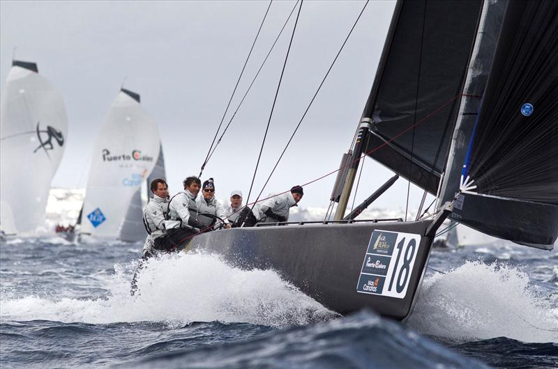 RC44 Puerto Calero Cup day 2 photo copyright Martinez Studio taken at  and featuring the RC44 class