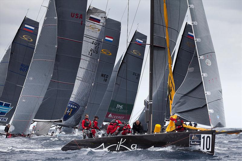 RC44 Puerto Calero Cup day 2 photo copyright Martinez Studio taken at  and featuring the RC44 class