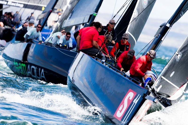 Igor Lah at the helm of Team CEEREF photo copyright Pedro Martinez / Martinez Studio taken at  and featuring the RC44 class