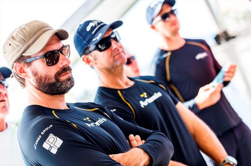 Artemis Racing will see a mix up in tacticians in 2018 with Iain Percy moving to mainsheet – RC44 Calero Marinas Cup - photo © Nico Martinez / Martinez Studio / RC44 Class