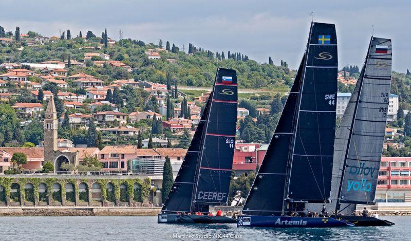 Practice racing today off Portorož - photo © Nico Martinez / MartinezStudio