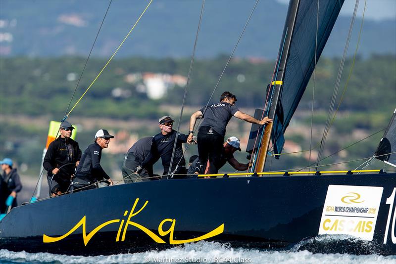 Team Nika will be looking for better downwind pace tomorrow - 2018 RC44 World Championship photo copyright Pedro Martinez / Martinez Studio taken at  and featuring the RC44 class