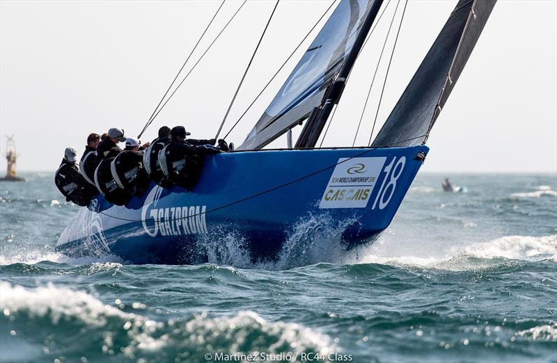 Yesterday's leader - Bronenosec Sailing Team. - 2018 RC44 World Championship - photo © Pedro Martinez / Martinez Studio