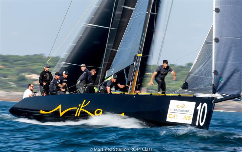 Team Nika leads the 2018 RC44 Championship going into the final event, but five boats remain capable of winning photo copyright Pedro Martinez / Martinez Studio taken at  and featuring the RC44 class