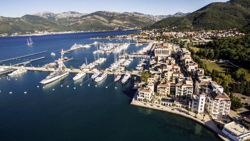 The 44Cup is hosted for the first time by Porto Montenegro photo copyright Pedro Martinez / Martinez Studio taken at Porto Montenegro Yacht Club and featuring the RC44 class