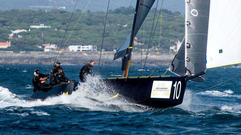 Tom Slingsby takes over from Dean Barker on defending World Champion Team Nika photo copyright Pedro Martinez / Martinez Studio taken at Porto Montenegro Yacht Club and featuring the RC44 class