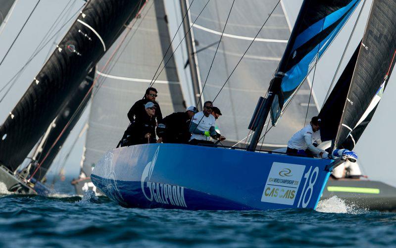 Kirill Frolov at the helm of Bronenosec Sailing Team - photo © Pedro Martinez / Martinez Studio