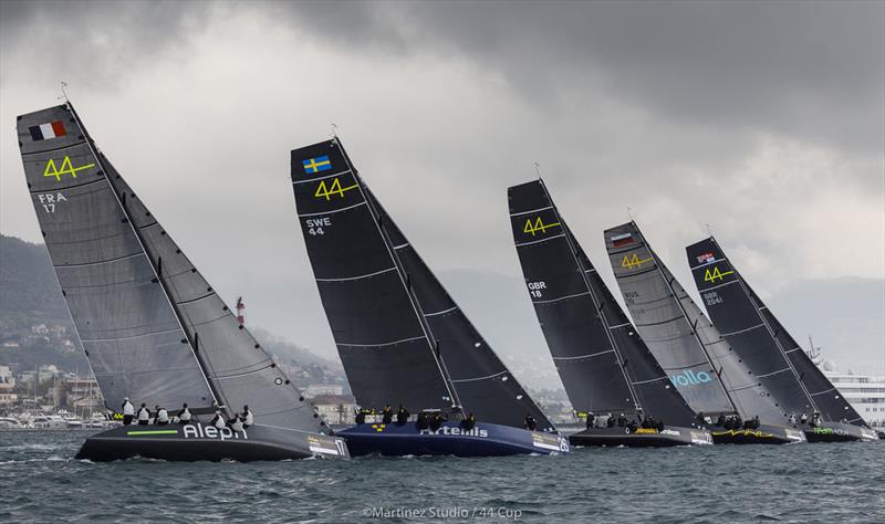 The wind stabilises twice today enough for two races to be held - 2019 44Cup Porto Montenegro - photo © MartinezStudio.es