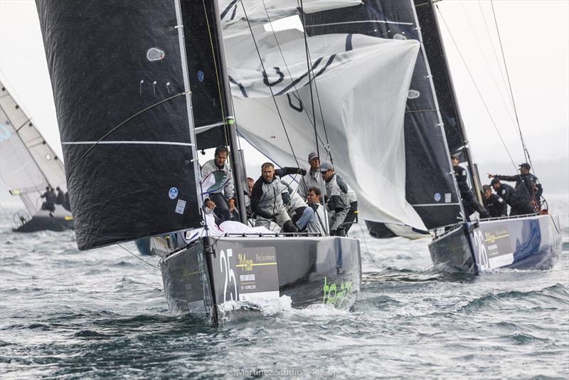 Team Aqua has keelboat legend Peter Morton on the helm for the first two days here - 2019 44Cup Porto Montenegro photo copyright MartinezStudio.es taken at Porto Montenegro Yacht Club and featuring the RC44 class