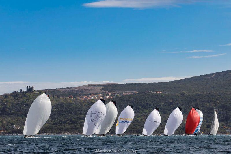 The 44Cup fleet returns to Rovinj, Croatia photo copyright Martinez Studio / 44 Cup taken at  and featuring the RC44 class