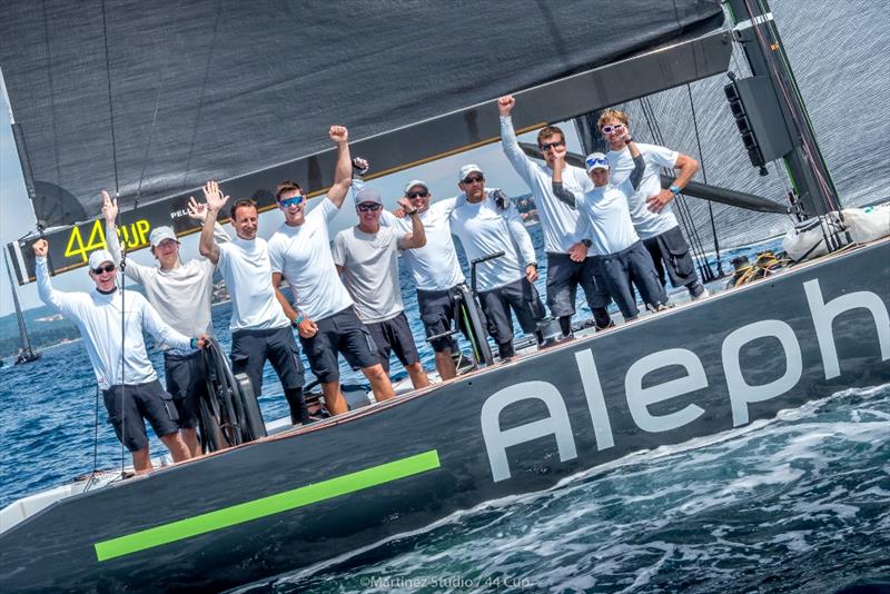 Victory for Hugues Lepic and Aleph Racing - Adris 44Cup Rovinj photo copyright Nico Martinez / www.MartinezStudio.es taken at  and featuring the RC44 class