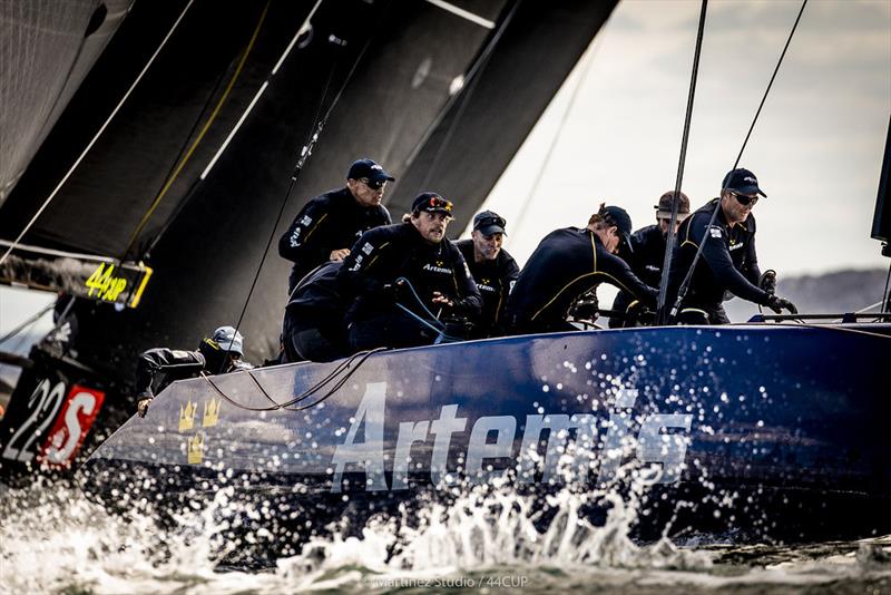 The local heroes - Torbjorn Tornqvist's Artemis Racing - 2019 44Cup World Championship - photo © Pedro Martinez / Martinez Studio