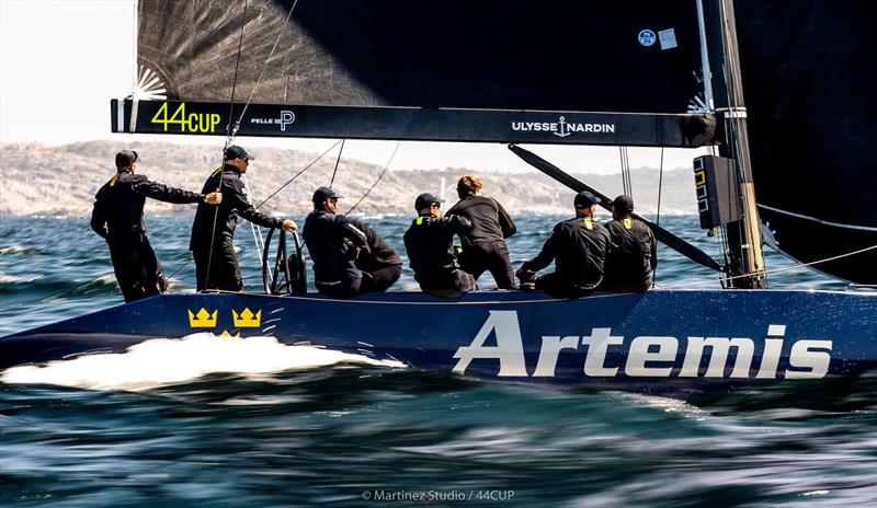 The local heroes - Torbjörn Törnqvist's Artemis Racing - 44Cup Marstrand World Championship 2019 - photo © Pedro Martinez / Martinez Studio