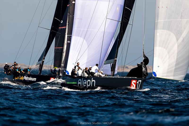 Hugues Lepic's Aleph Racing continued her winning ways today following her victory at the Adris 44Cup Rovinj - 44Cup Marstrand World Championship 2019 photo copyright Pedro Martinez / Martinez Studio taken at  and featuring the RC44 class